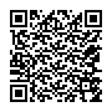 Kod QR dla numeru telefonu +12567554639