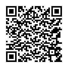 QR-код для номера телефона +12567554640