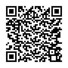 Kode QR untuk nomor Telepon +12567560388