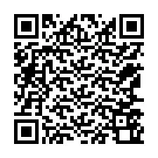 QR-код для номера телефона +12567560391