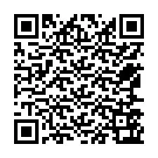 Código QR para número de teléfono +12567563283