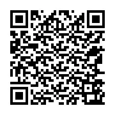 Código QR para número de telefone +12567563290