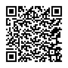 Código QR para número de teléfono +12567565105