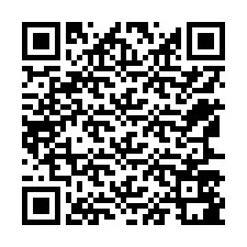Codice QR per il numero di telefono +12567581941