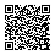 QR-code voor telefoonnummer +12567592852