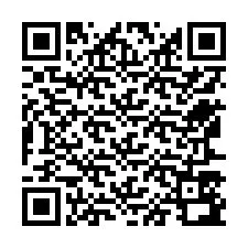 Código QR para número de teléfono +12567592856