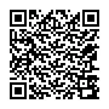 QR kód a telefonszámhoz +12567592859