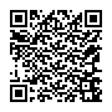Codice QR per il numero di telefono +12567641301