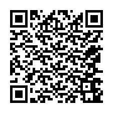 Código QR para número de telefone +12567641379