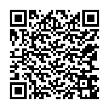 Kode QR untuk nomor Telepon +12567641429