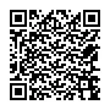 Código QR para número de telefone +12567644617