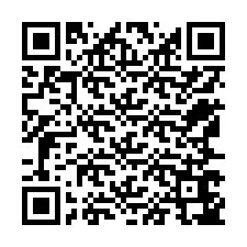 Código QR para número de teléfono +12567647291