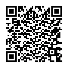 Kod QR dla numeru telefonu +12567648076