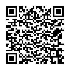 QR-код для номера телефона +12567649417