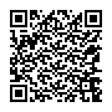 QR-code voor telefoonnummer +12567649980