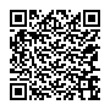 Kode QR untuk nomor Telepon +12567664124