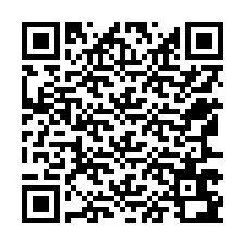 Código QR para número de teléfono +12567692540