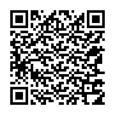 QR код за телефонен номер +12567714090