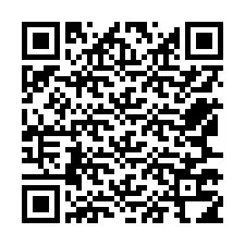 QR код за телефонен номер +12567714137