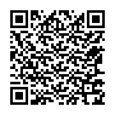 QR-code voor telefoonnummer +12567724146