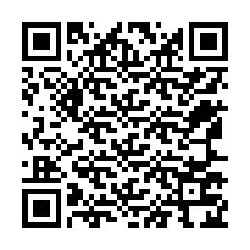 Codice QR per il numero di telefono +12567724301