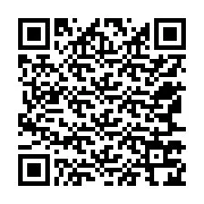 QR Code pour le numéro de téléphone +12567724434