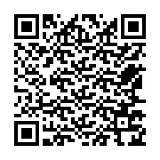 QR код за телефонен номер +12567724597