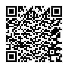 Código QR para número de teléfono +12567728733