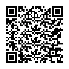 QR-Code für Telefonnummer +12567728843