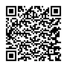 Código QR para número de teléfono +12567728932