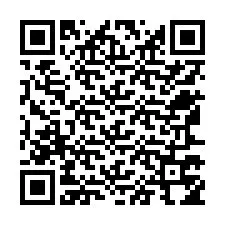 Código QR para número de telefone +12567754054