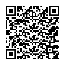 QR-koodi puhelinnumerolle +12567754055