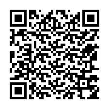 QR код за телефонен номер +12567754056