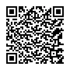 QR kód a telefonszámhoz +12567755051