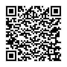 Código QR para número de teléfono +12567767204