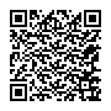 Código QR para número de teléfono +12567767715