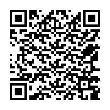 QR код за телефонен номер +12567789643