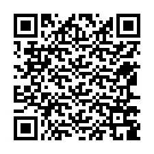 Código QR para número de teléfono +12567789652