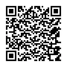 Codice QR per il numero di telefono +12567818013