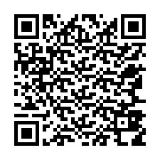 Codice QR per il numero di telefono +12567818928