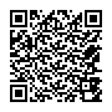 QR-code voor telefoonnummer +12567850877