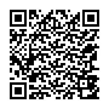 QR код за телефонен номер +12567852954