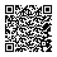 QR-code voor telefoonnummer +12567854137