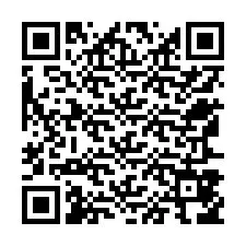 QR-code voor telefoonnummer +12567856454