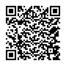 QR kód a telefonszámhoz +12567856563