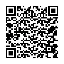 Código QR para número de telefone +12567858063