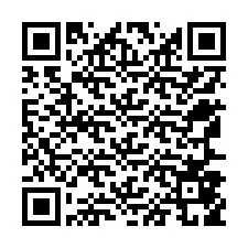 QR код за телефонен номер +12567859710