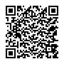 Kode QR untuk nomor Telepon +12567859894