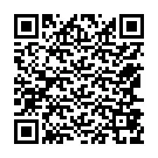 電話番号のQRコード +12567879276