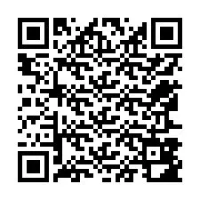 QR код за телефонен номер +12567882459